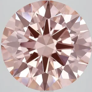 10.02 Carat Fancy Vivid Pink VS1 ROUND Lab Diamond