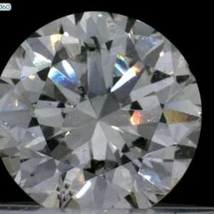 0.55 Carat Round G SI2 Natural Diamond