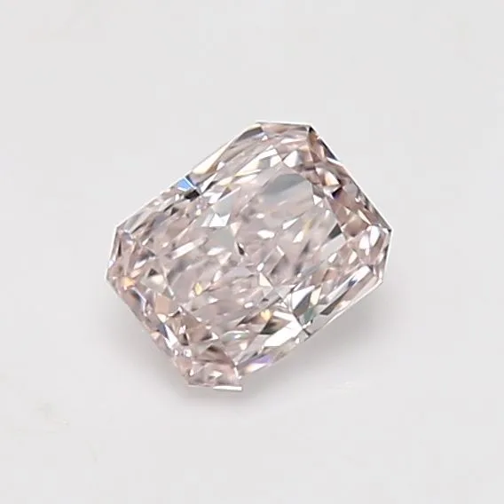 0.7 Carat Light Pink VVS1 RADIANT Diamond