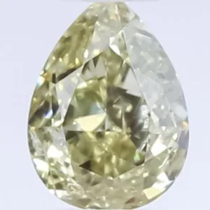 0.25 Carat Pear Fancy Yellow Natural Diamond