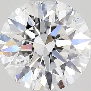0.53 Carat Round D SI1 Natural Diamond