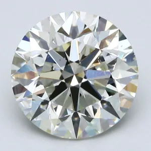 3.52 Carat Round K VS2 Natural Diamond