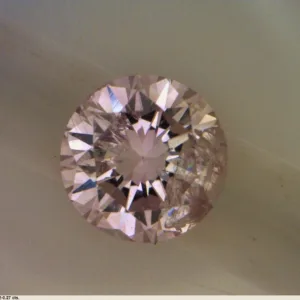 0.27 Carat Round Light Pink Natural Diamond