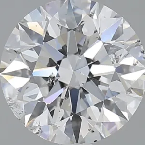 2.01 Carat Round D SI2 Natural Diamond