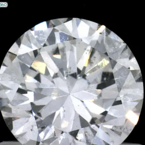 0.73 Carat Round D SI1 Natural Diamond