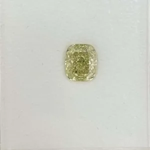 2.24 Carat Cushion Brilliant Fancy Yellow VS2 Natural Diamond