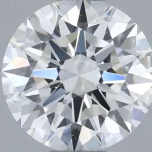 0.52 Carat Round H SI1 Natural Diamond