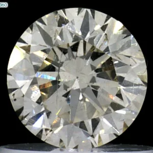 0.61 Carat Round L SI2 Natural Diamond