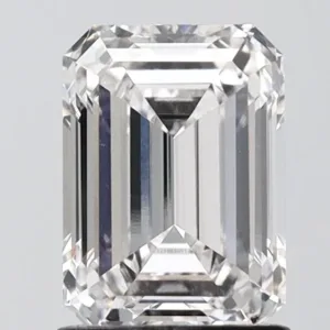 1.51 Carat F VS1 EMERALD Lab Diamond