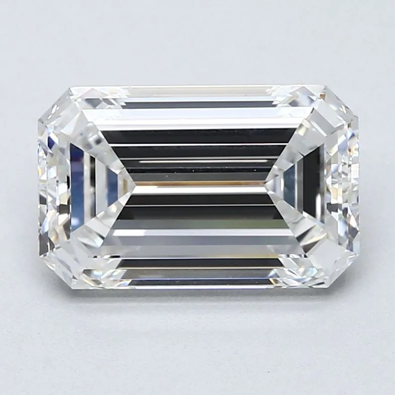 3.5 Carat E VVS2 EMERALD Diamond