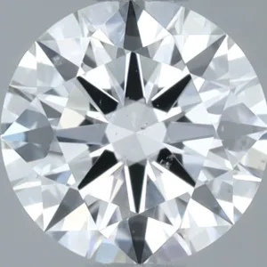 0.6 Carat Round F SI2 Natural Diamond