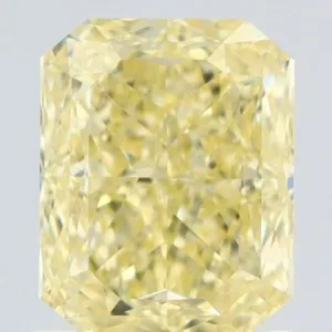 1.25 Carat Radiant Fancy Yellow VS1 Natural Diamond