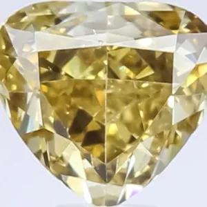 0.44 Carat Rose Fancy Yellow Natural Diamond