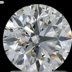 1.5 Carat Round H SI1 Natural Diamond