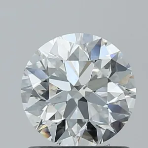 1 Carat Round F SI1 Natural Diamond