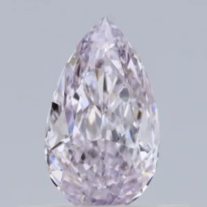 0.4 Carat Pear Faint Pink VS2 Natural Diamond