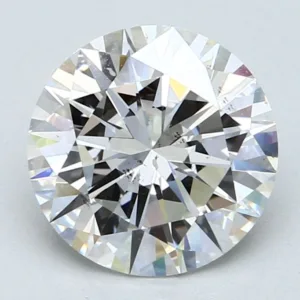 3.22 Carat Round F SI2 Natural Diamond