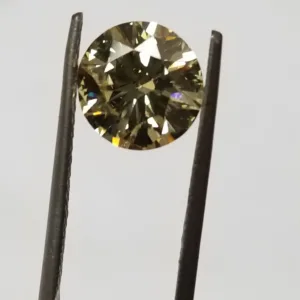 3.37 Carat Round Faint Yellow VS2 Natural Diamond
