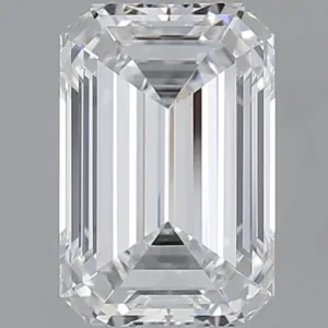 2.01 Carat D VVS2 EMERALD Diamond