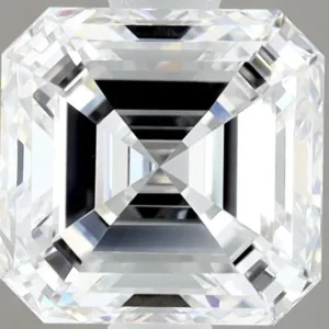 1 Carat D VVS2 ASSCHER Diamond