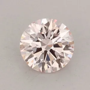 0.77 Carat Round Fancy Pink VS1 Lab Diamond