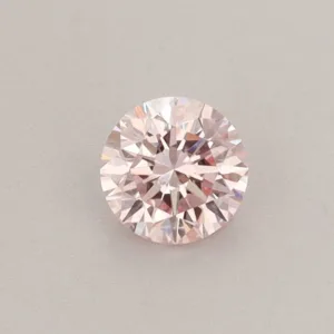 0.33 Carat Round Fancy Intense Pink VS2 Lab Diamond