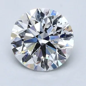 1.53 Carat Round E SI2 Natural Diamond