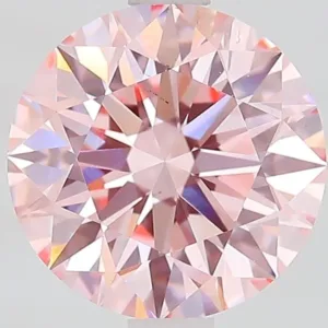 2.33 Carat Fancy Intense Pink VS1 ROUND Lab Diamond