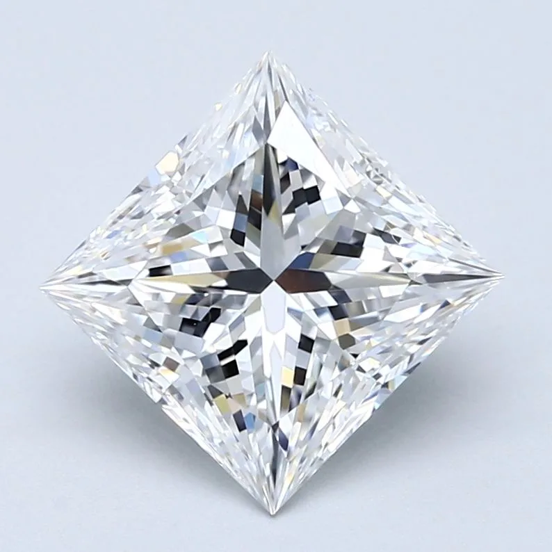 3.05 Carat D VS1 PRINCESS Diamond