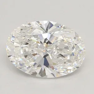 1.34 Carat F VVS2 OVAL Lab Diamond
