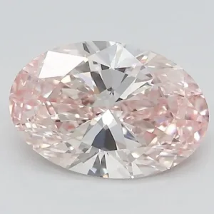 1.55 Carat Fancy Intense Pink VVS1 OVAL Lab Diamond
