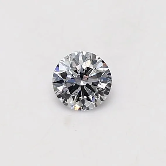 0.24 Carat Round Fancy Violet SI2 Natural Diamond