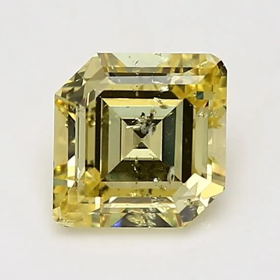 1.48 Carat Fancy Intense Yellow  LOZENGE Diamond