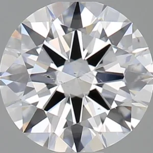 0.58 Carat Round F SI1 Natural Diamond