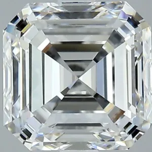 2.5 Carat F VVS1 ASSCHER Diamond