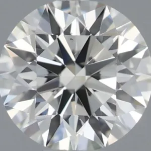 0.32 Carat Round F SI1 Natural Diamond
