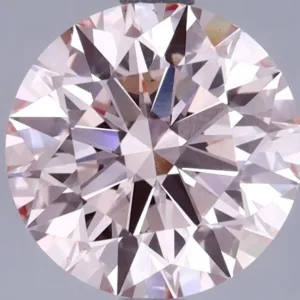 3.14 Carat Round Fancy Pink VS1 Lab Diamond