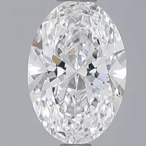 1.1 Carat D VVS2 OVAL Lab Diamond