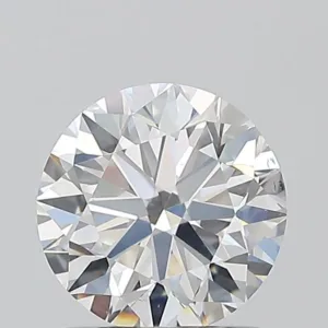 0.9 Carat Round F SI1 Natural Diamond