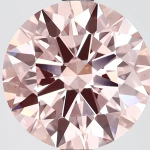 3.12 Carat Round Fancy Intense Pink VS2 Lab Diamond