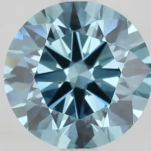 2.5 Carat Fancy Vivid Blue VVS2 ROUND Lab Diamond