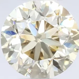 0.5 Carat Round Fancy Yellow VS2 Natural Diamond