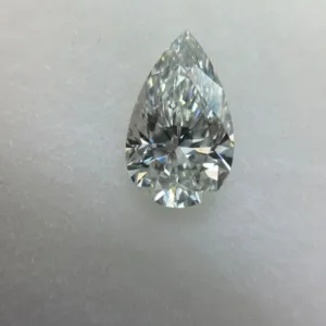1.5 Carat Pear Faint Green VS2 Natural Diamond