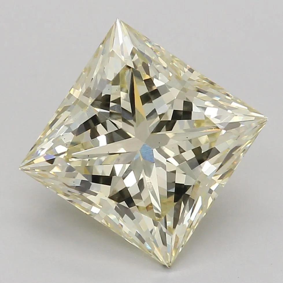 2.08 Carat Fancy Yellow VS1 PRINCESS Lab Diamond