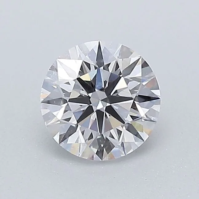 0.6 Carat Round Faint Pink SI1 Natural Diamond