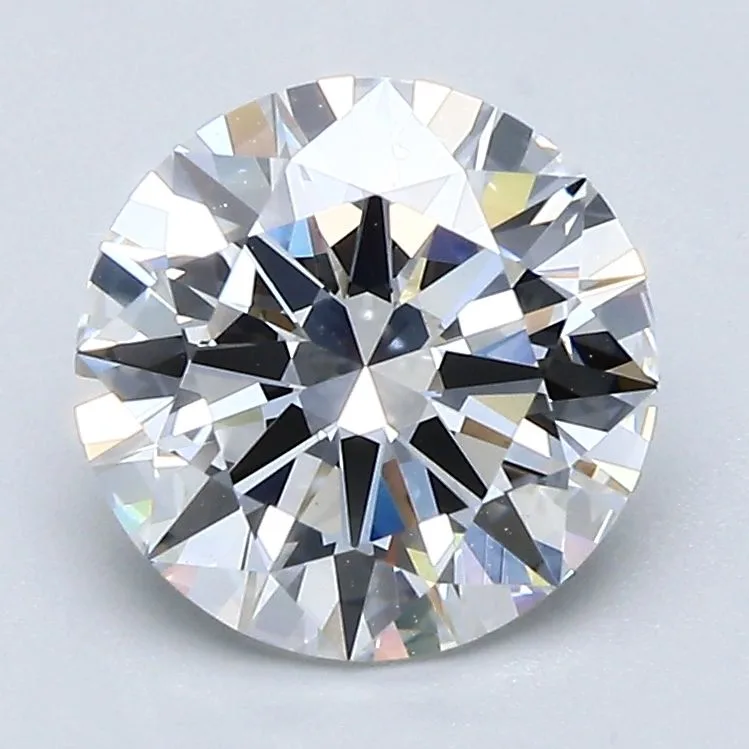 2.01 Carat D IF ROUND Diamond