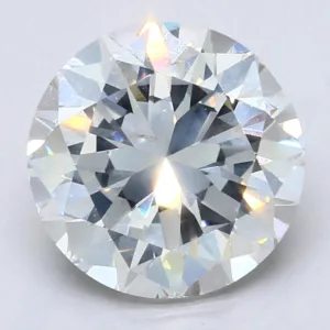5.01 Carat Round H SI2 Natural Diamond
