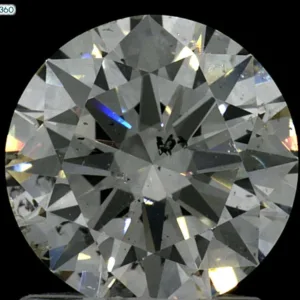 1.53 Carat Round K SI2 Natural Diamond