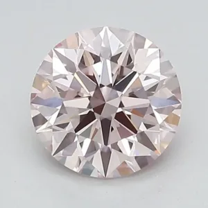 1.06 Carat Round Fancy Pink VVS1 Lab Diamond
