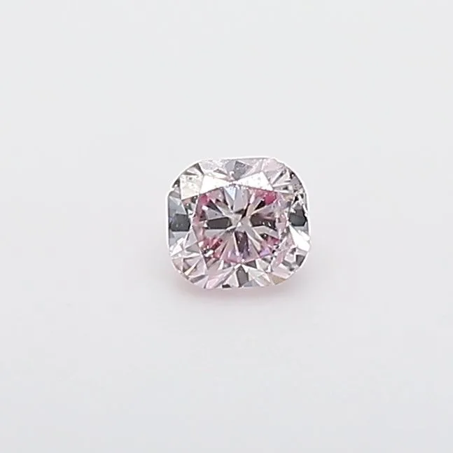 0.1 Carat Cushion Brilliant Fancy Purple Pink Natural Diamond